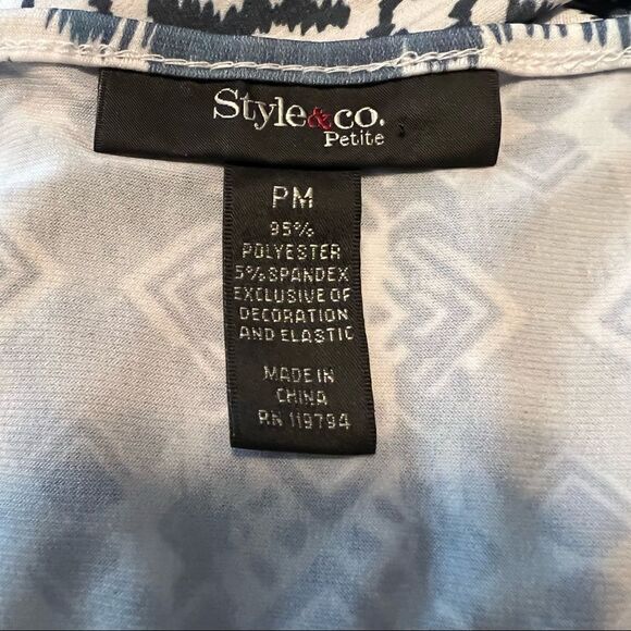 NWT! Style & co patterned maxi dress - Picture 4 of 9